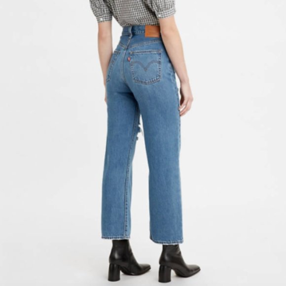 NWT Levi's Ribcage Straight Ankle Women's Jeans - Picture 4 of 13